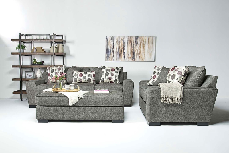 Oracle Sofa Loveseat In Titanium Down Mor Furniture