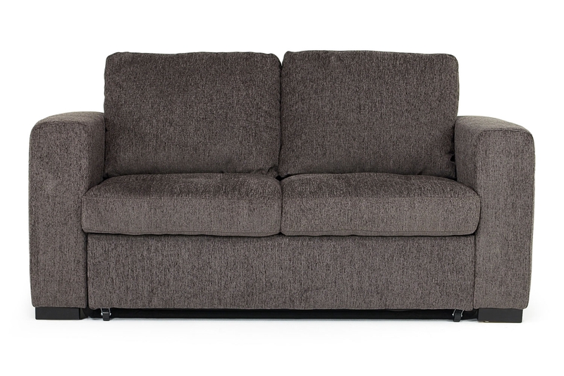 Claire Full Pullout Loveseat In Gray Mor Furniture
