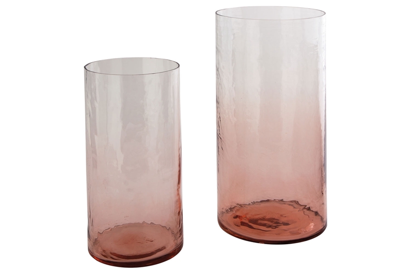 Devona Vases in Pink, Set of 2, Image 1