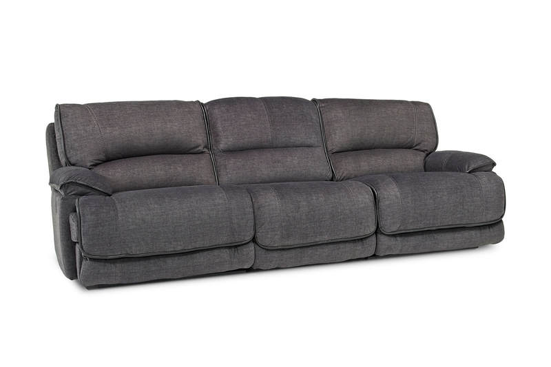 Abileene 2 Power Sofa In Gray Mor Furniture