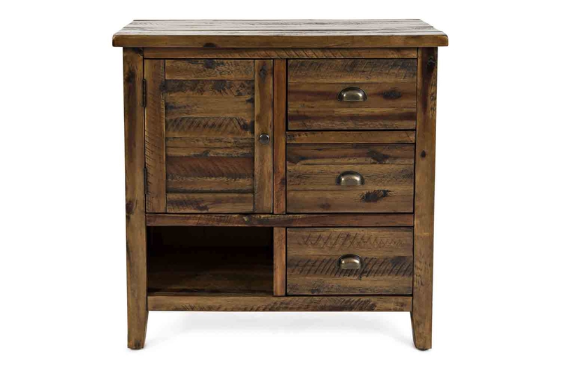 Artisans Accent Console in Oak Mor Furniture