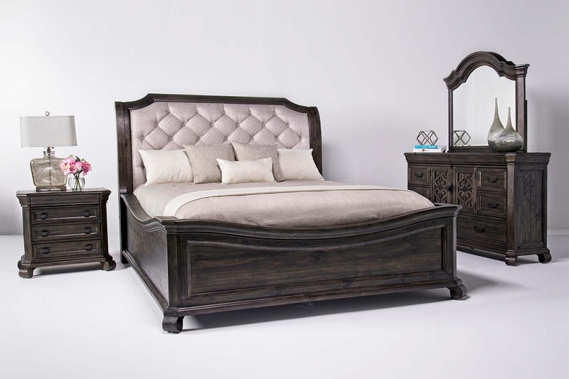 Sleigh bed dresser Outlet