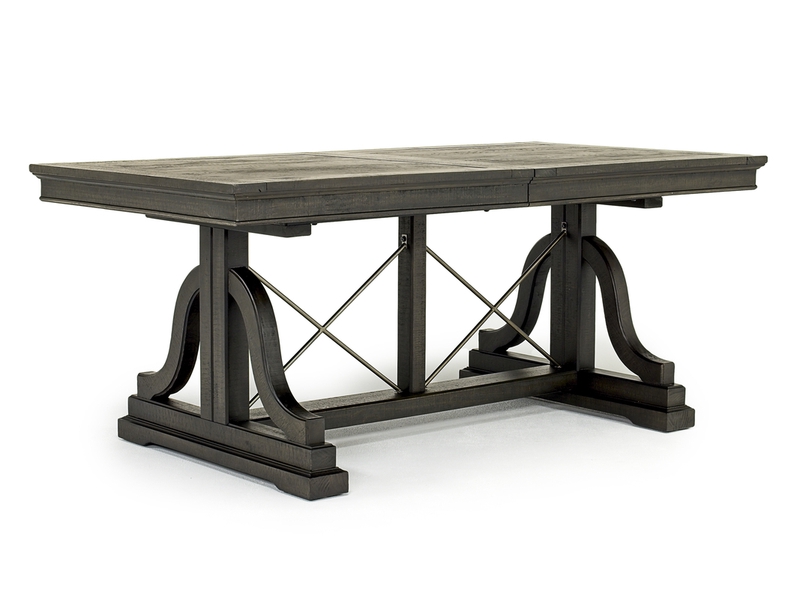 Bay Creek Extendable Dining Table in Graphite | Mor Furniture