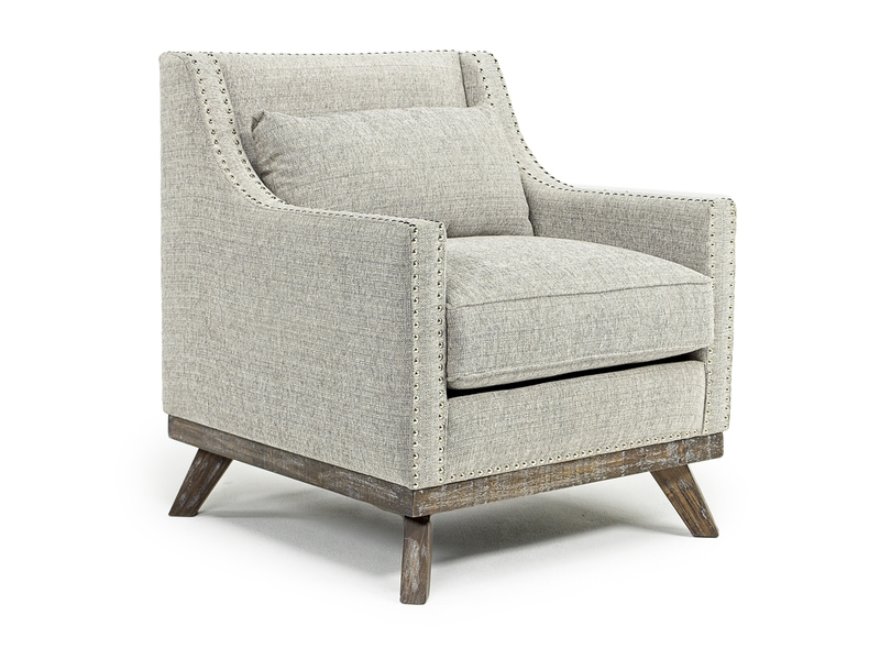 Del Lago Accent Chair In Dante Tweed Mor Furniture
