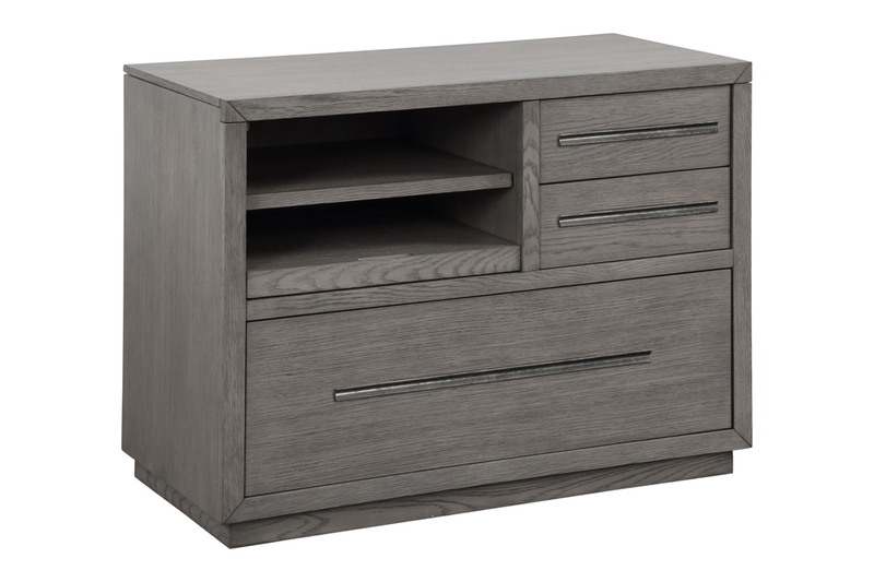 Pure Modern File Cabinet in Moonstone | Mor Furniture