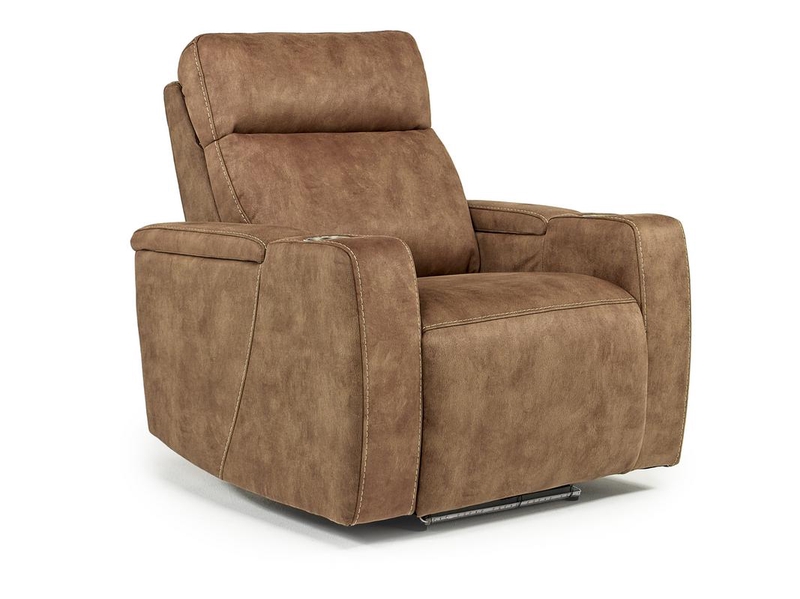 Rhys 2 Power Recliner in Brown Mor Furniture