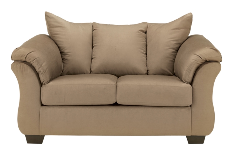 Darcy Loveseat In Brown Mor Furniture