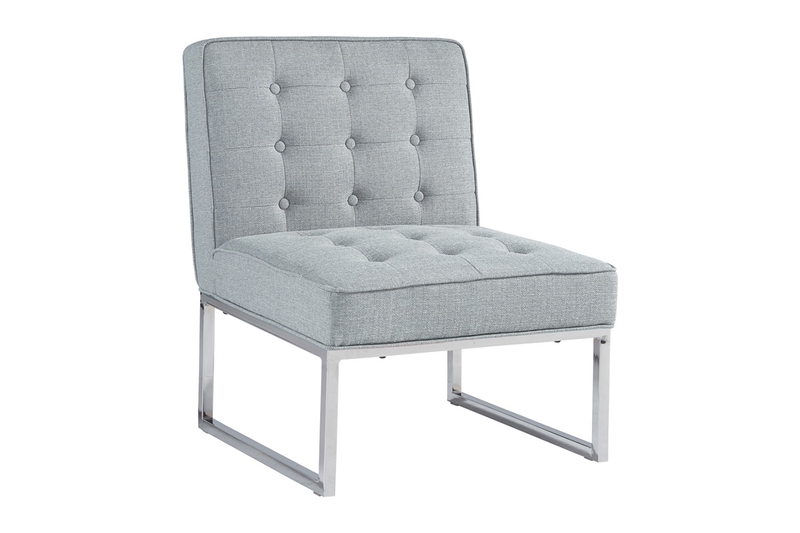 Cimarosse Accent Chair in Steel Mor Furniture
