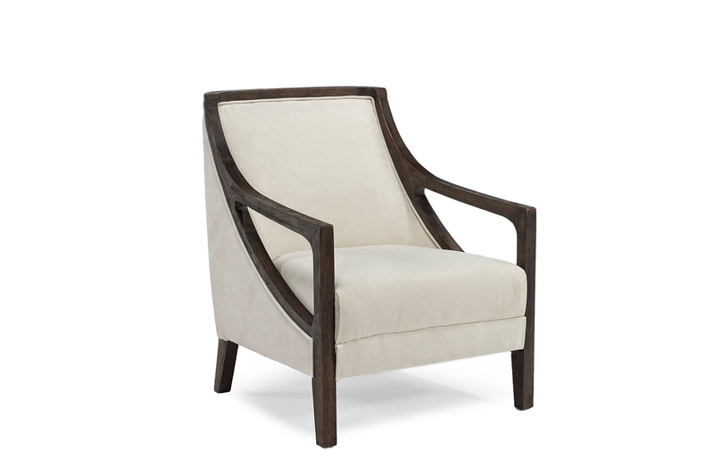 Hopkins Accent Chair in Dark Natural, Image 1