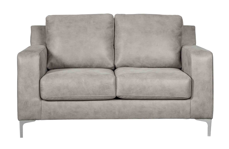 Ryler Loveseat In Steel Mor Furniture
