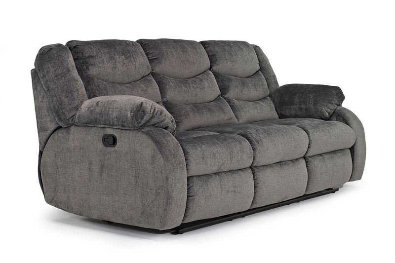 Lucia Reclining Sofa In Charcoal Mor Furniture