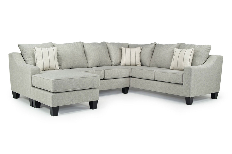 Lucy Tux Sofa Chaise Sectional In Linen Left Facing Mor Furniture