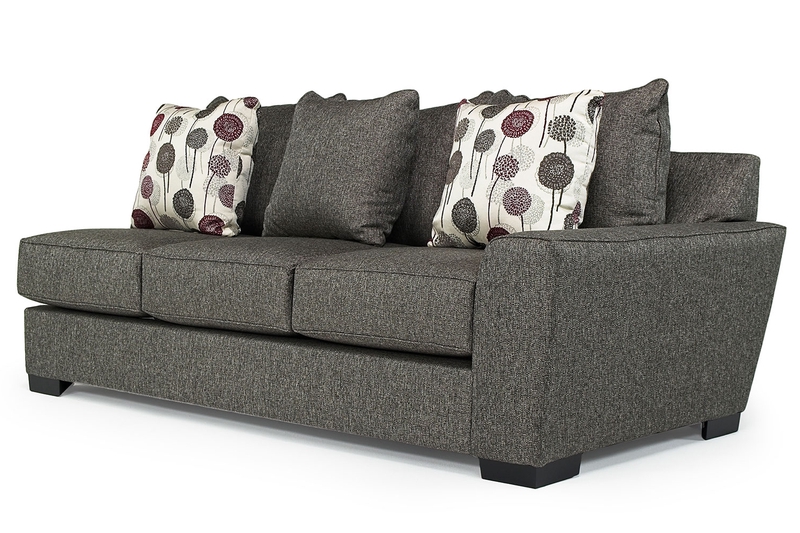 Brazil 1 Arm Sofa In Titanium Right Facing Mor Furniture