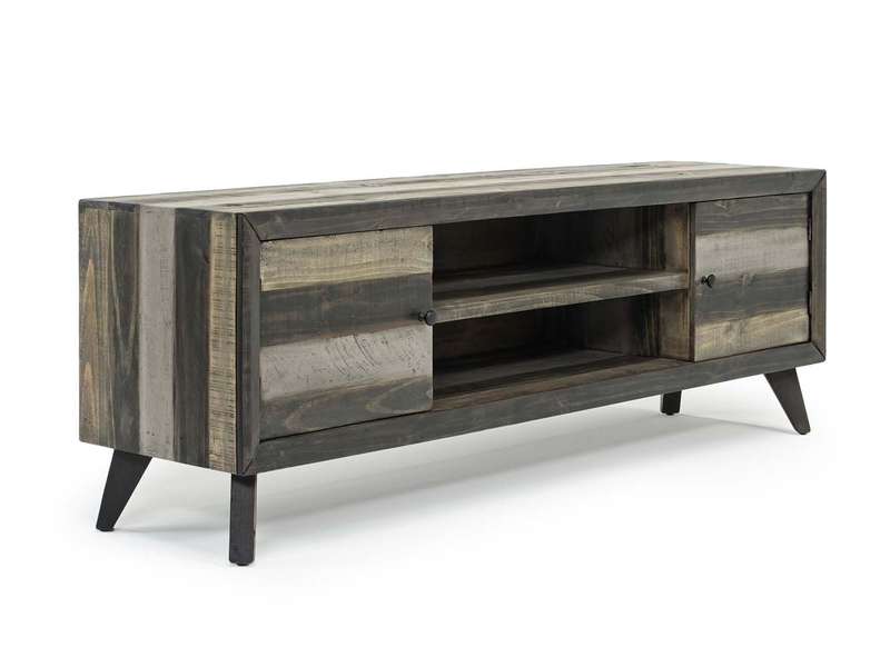 Salida Media Console in Gray, Image 1 Salida Media Console in Gray, Image 1