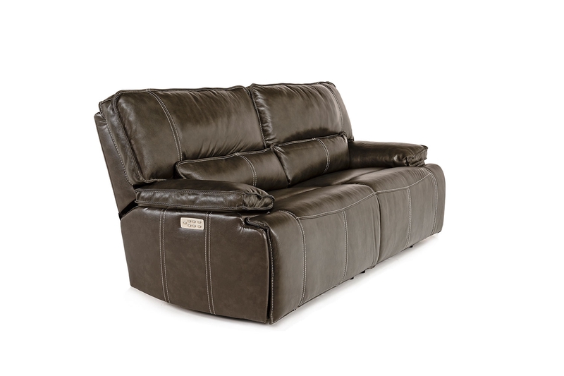 sofia 3-power leather sofa dimensions