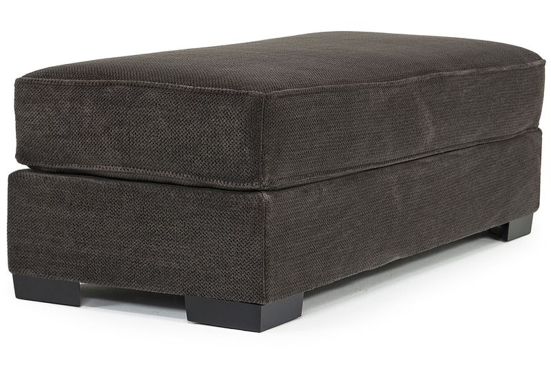 Oracle Ottoman in Sterling, Image 1 Oracle Ottoman in Sterling, Image 1