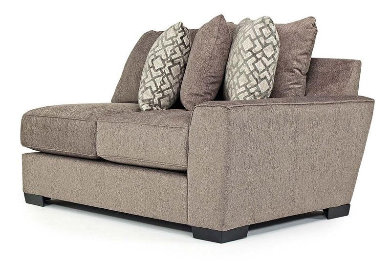 Oracle 1 Arm Loveseat in Sable, Right Facing, Down, Image 1