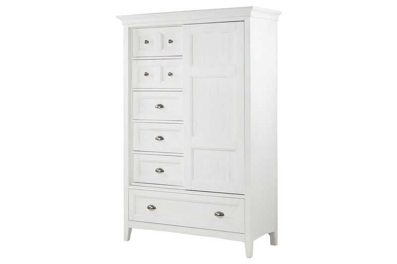 Bay Creek Chest w/ Door in White, Image 1 Bay Creek Chest w/ Door in White, Image 1