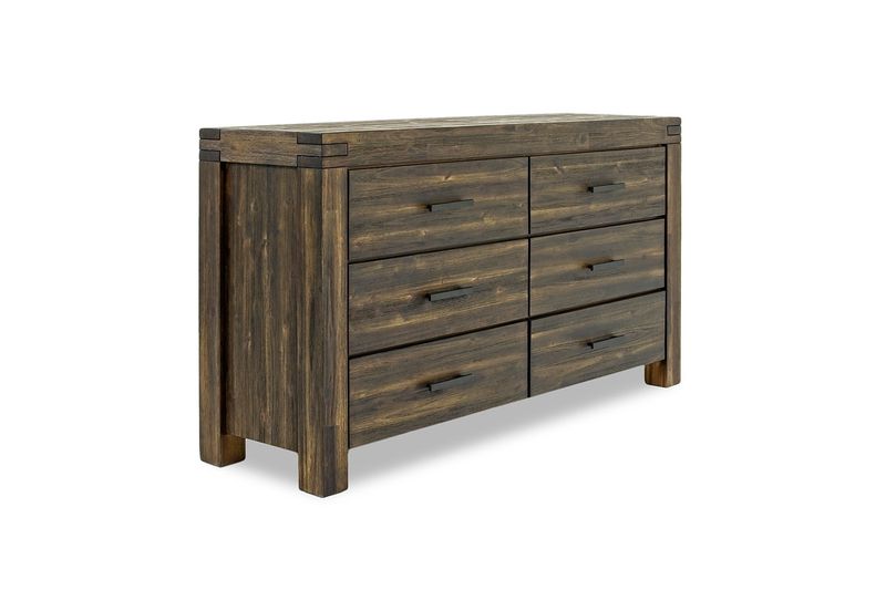 Meadow Panel Bed & Dresser & M, 