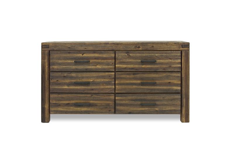 Meadow Panel Bed & Dresser & M, 