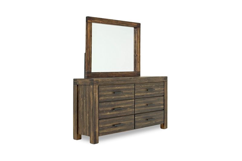 Meadow Panel Bed & Dresser & M, 