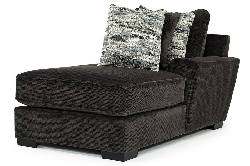 Oracle 1 Arm Chaise in Sterling, Right Facing, Image 1 Oracle 1 Arm Chaise in Sterling, Right Facing, Image 1