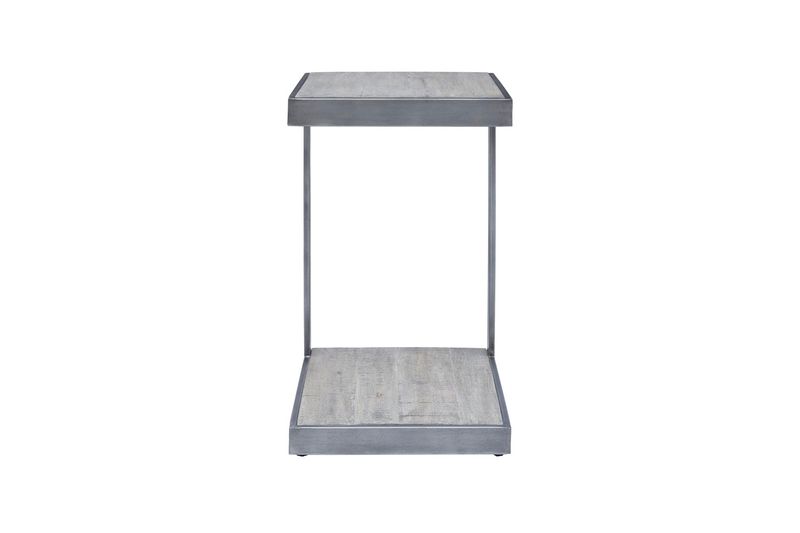 Stella End Table in Gray, Image 2