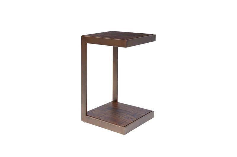 Stella End Table in Copper, Image 1