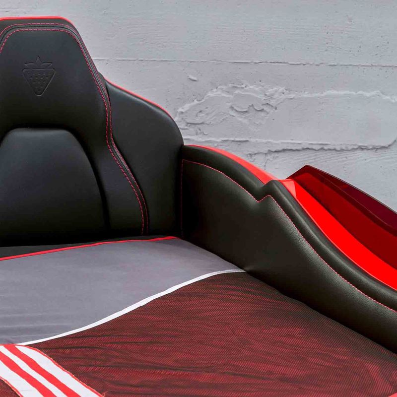 GTS Racecar Bed in Red, Twin, Image 6