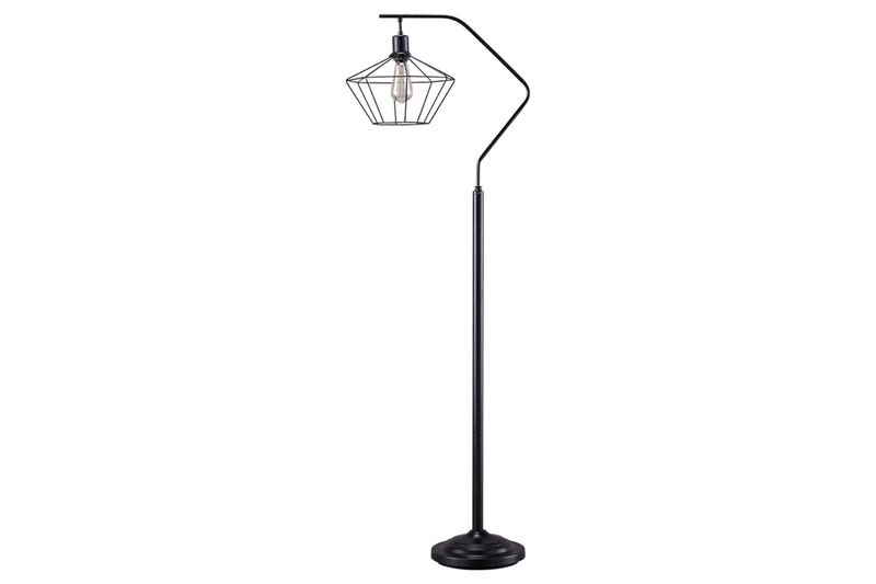 Makeika Floor Lamp in Black, Image 1
