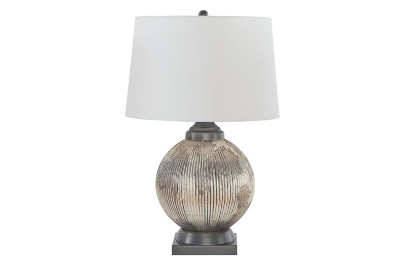 Cailan Table Lamp in Silver/Bronze Finish, Image 1