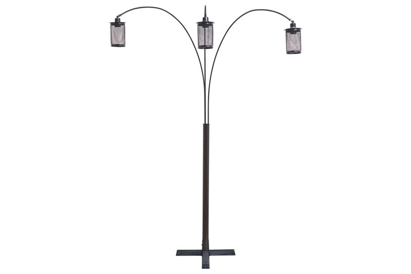 Maovesa Arc Floor Lamp in Bronze, Image 1