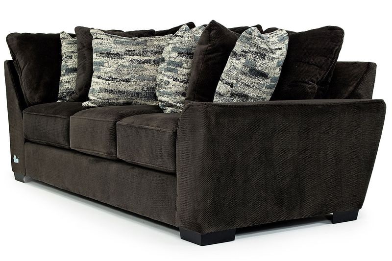 Oracle Tux Sofa in Sterling, Right Facing, Down, Image 1