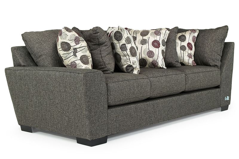Oracle Tux Sofa in Titanium, Left Facing, Image 1