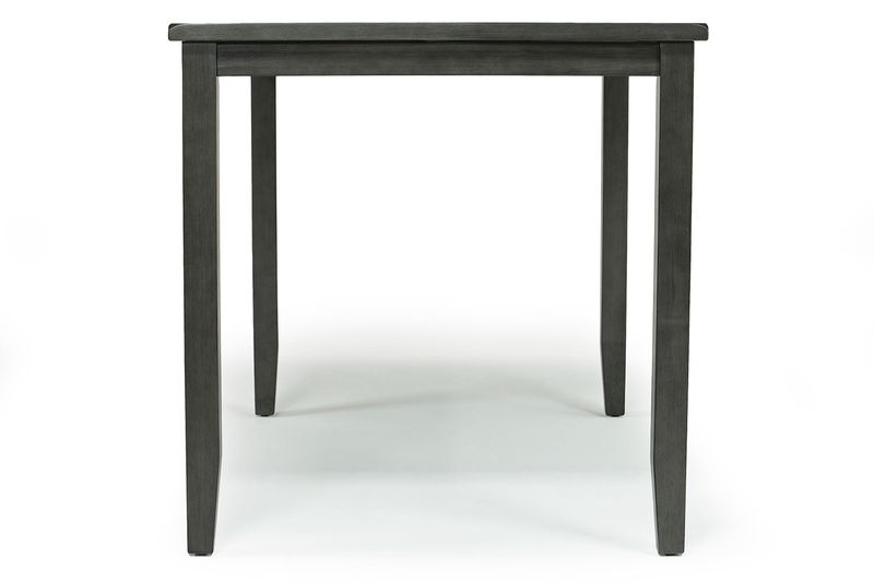Palm Springs Counter Height Dining Table & 6 Stools in Gray, Image 11