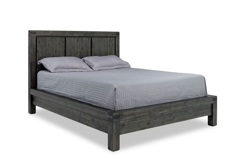Meadow Panel Bed & Dresser & M, 