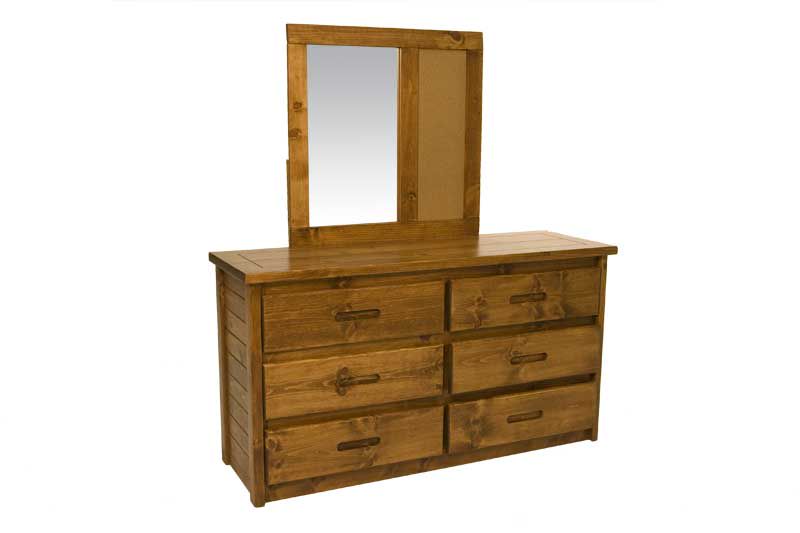 Young Pioneer Dresser & Mirror in Natural, Image 1
