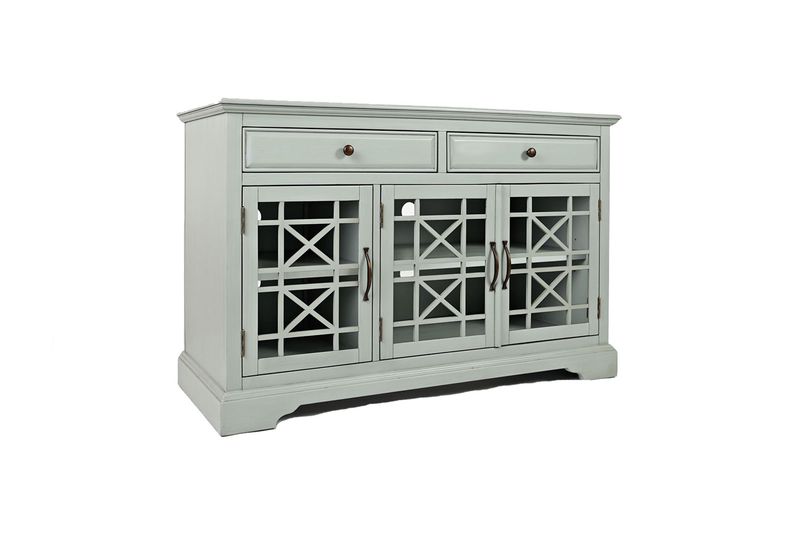 Skyy Media Console in Gray, 50 Inch, Image 1