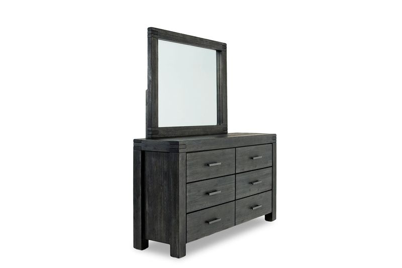 Meadow Panel Bed & Dresser & M, 
