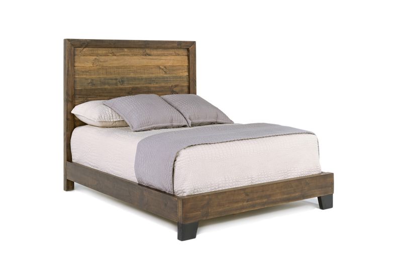 Salida Panel Bed in Brown, Queen, Image 1