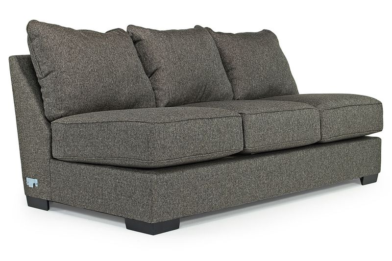 Oracle Armless Sofa in Titanium, Image 1