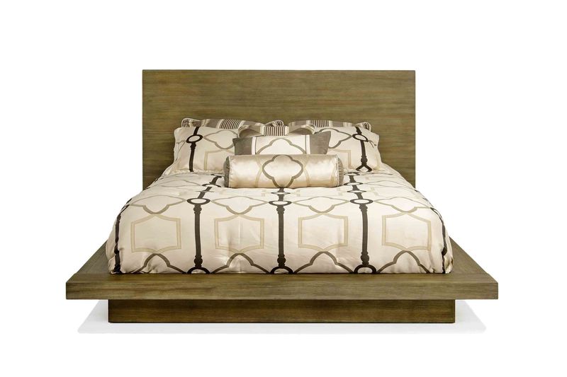 Melbourne Panel Bed in Brown, California King, Image 2 Melbourne Panel Bed in Brown, California King, Image 2