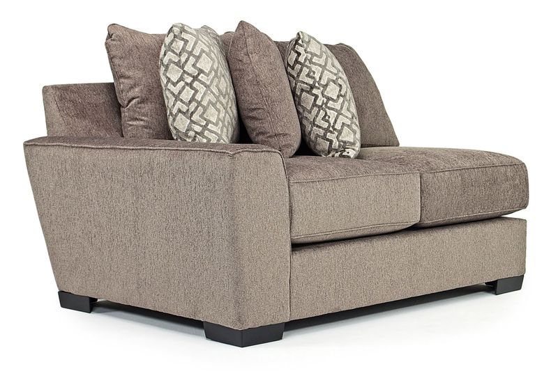 Oracle 1 Arm Loveseat in Sable, Left Facing, Down, Image 1