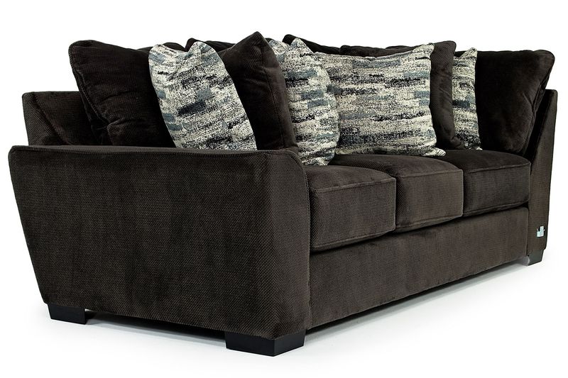 Oracle Tux Sofa in Sterling, Left Facing, Image 1