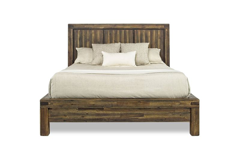 Meadow Panel Bed & Dresser & M, 