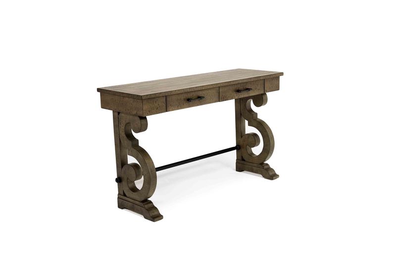 Stone Sofa Table in Gray, Image 1 Stone Sofa Table in Gray, Image 1