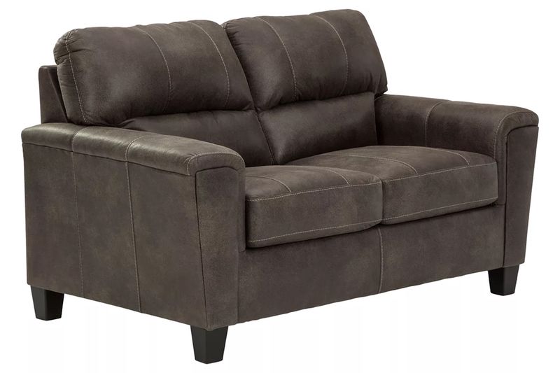 Navi Loveseat in Smoke, Image 1