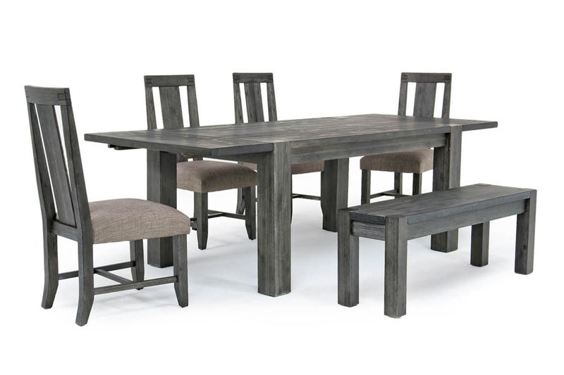 Grey dining benches sales