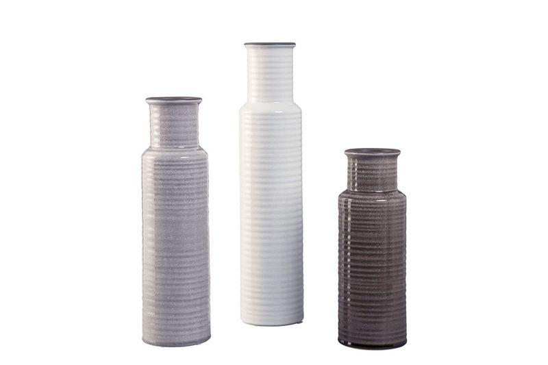 Deus Ceramic Vases, Set of 3, Image 1