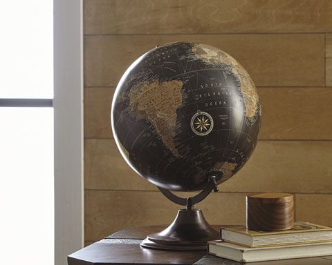 Oakden Metal Globe, Image 2